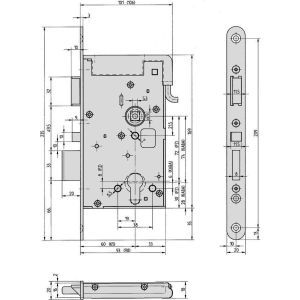 809M12A72A65E4D Elektro-Sicherheitsschloss