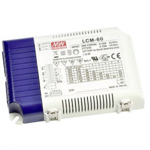 2558-1, LED-Netzteil CC 1-59W 500-1400mA 2-90V dimmbar 1-10V/PWM