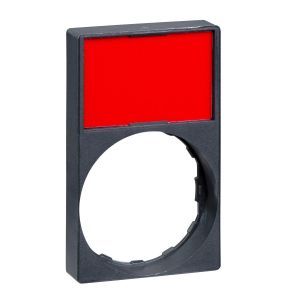 ZBY6H101 Schildträger 30x50mm m. Leerschild, für