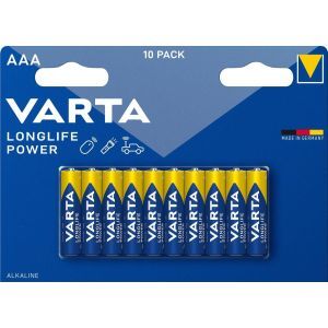 Longlife Power AAA 10er, Batterie AAA Varta Longlife Power 10er Blister04903121461