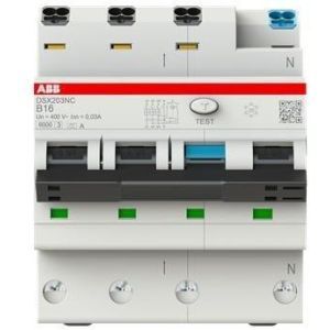 DSX203NC B16 A30, DSX203NCA-B16/0,03 FI/LS-Schalter 6kA, 3P+N, Typ A, B 16, 30mA