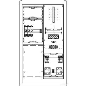 ZS801E.N1.00 ZS A850-0 N1 1Z 3.HZ 24TE 63A Zähleransc