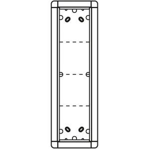 1883420 Aufputzrahmen 4 Modulplätze, silber