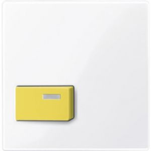 451625 Zentralplatte für Abstelltaster, gelb, a