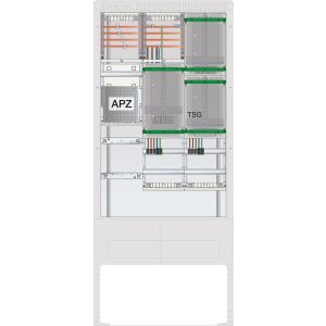 SZ207ZA2411 Zähleranschlusssäule 2 ZP, TSG, APZ, 4po