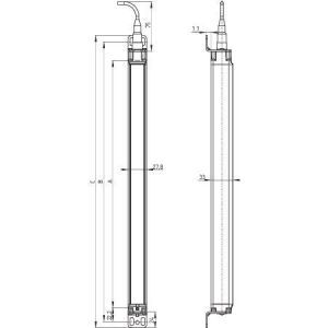 SLC440COM-ER-0410-14 Sicherheits-LichtvorhängeSLC440COM-ER-04