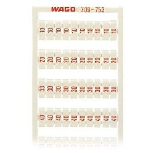 209-753 WSB-Beschriftungskarteals Kartebedruck