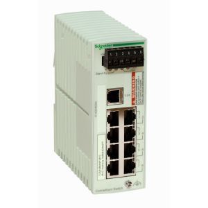 TCSESB083F23F0 ConneXium Basic Managed Switch - 8 Ports