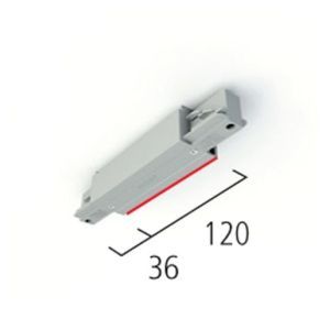 EU 78 verkehrsweiß Eutrac electric linear connector v-weiß