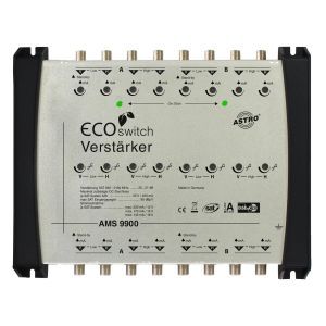 AMS 9900 ECOswitch SAT-ZF Verstärker ferngespeist, 8 Eingän