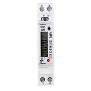 EcoCount® WSD+ 32, EcoCount WSD 32+ MID 0.25 - 5(32)A, 1 x 230 V, S0 , 2-Leiter, 1x230V, 0,25-5(32)A