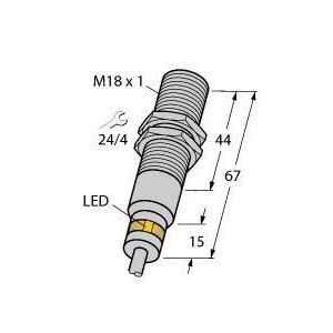 BI5-EM18WD-AP6X/S929 Induktiver Sensor, für extreme Umgebungs