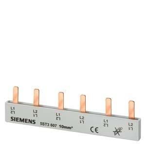 5ST3606 Stiftsammelschiene, 10mm2 Anschluss: 2x