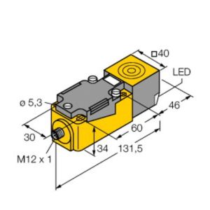 BI15U-CP40-VP4X2-H1141 Induktiver Sensor