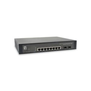 GEP-1070 10-Port L2 Managed Gigabit PoE Switch, 8