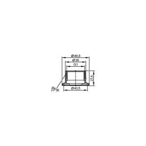 EMS-Base FC Addressing socket Modulunterteil FK FK-Koppelmodul mit Adr