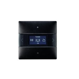 iON 108 KNX BK, KNX-Raumcontroller, integrierter Temperaturregler, KNX Data Secure, Farbe schwarz