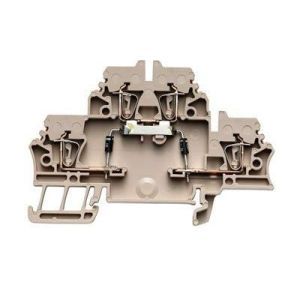 ZDK 2.5/D/5 Bauelement-Reihenklemme, Zugfederanschlu