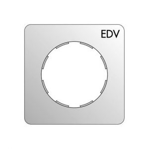 223109 Zentralplatte für Steckdose bedruckt EDV
