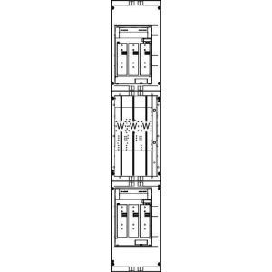 W19X112N Wandlerfeld 200A Montagetraverse / MPL N