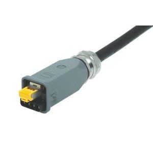 09451151760 Han3A RJ45 Hybrid 10G Cat6 Stvb 8+4p IDC