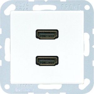 MA A 1133 WW Multimedia-Anschlusssystem 2 x HDMI, Ser
