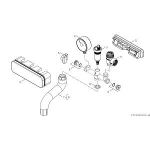 BSS11, BOSCH Kessel-Sicherheits-Set BSS 11 für GC7000F, GC8000iF 15-50 kW