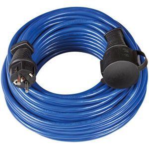 VL 10 Y315 IP44 DE BREMAXX Verlängerungskabel IP44 10m blau