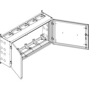 NT54E Wandgehäuse geerdet IP55 BxHxT: 1340x690