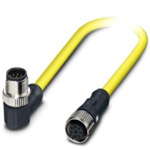 SAC-8P-M12MR/ 0,5-542/M12FS BK Sensor-/Aktor-Kabel