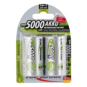 1xMonoD5000mAh, maxE5000mAhNiMHMonoDAkkusammelverpackt/sehrgeringeSelbstentladung