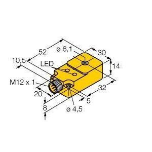 BI6R-Q14-AP6X2-H1141 Induktiver Sensor, Ringsensor