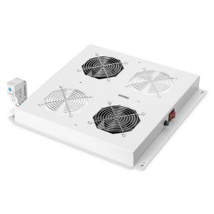 DN-19 FAN-2-N, Dachlüftereinheit für DIGITUS Unique & Basic 2 Lüfter mit Thermostat