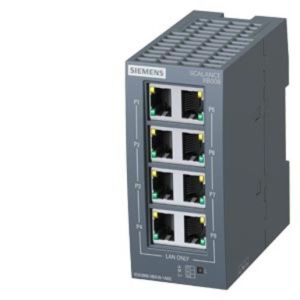 6GK5008-0BA10-1AB2, SCALANCE XB008, unmanaged Switch, 8x RJ45