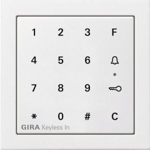 2605112 Gira Keyless In Codetastatur Flächenscha