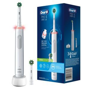 Pro 3 3000 Cross Action White JAS22, Oral-B Pro 3 3000 Cross Action White JAS22