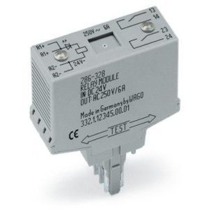 286-328 RelaismodulEingangsnennspannung DC 24 V