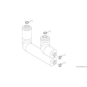 HF-HY-LR25, BOSCH Hybrid-Komponente HF-HY-LR25 Anschlussset links/rechts zu BHS