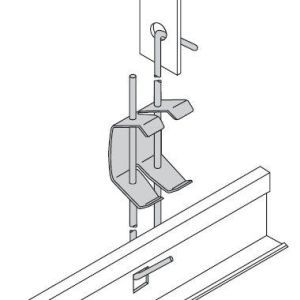 ADSH30-60 Stabverbinder mit 2 Staeben 4mm für max.