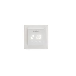 eTouch-basic-w Thermostat mit Touchpad, weiß, 16A, 5-40