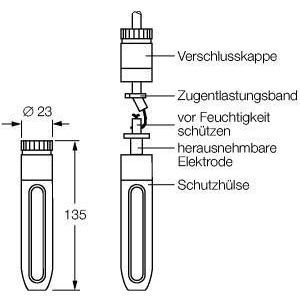 EL 1/1 Zubehör, Tauchelektrode