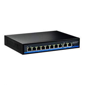 NWS83 PoE Netzwerk-Switch 10 (8+2) Ports, 100/