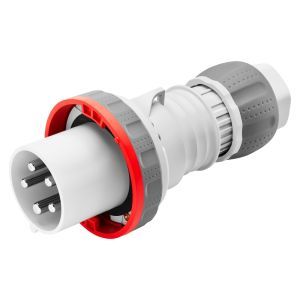 GW61053H, STECKER HP IP67 3P+N+PE 63A 400V 6H