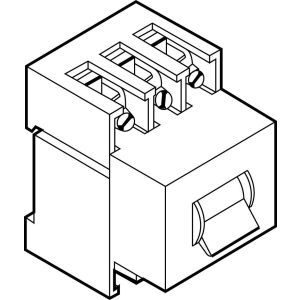 XHS363 Hauptschalter 3-polig 63A 3 TE 10kA