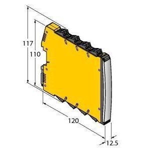 IMX12-DI03-1S-1NAM1T-0/24VDC Trennschaltverstärker, 1-kanalig