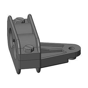 GURO-SR/2-E21X/98810 Zugentlastung Doppelschelle für Einschle