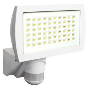 FL2N-LED-230 weiß, Schwenkbarer LED-Strahler mit Bewegungsmelder zur Wandmontage im Außenbereich