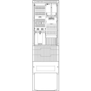 SZ205ZA1502 Zähleranschlusssäule 1 ZP, APZ, 5pol HLA