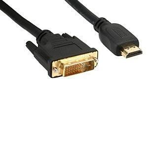 5809000505 HDMI Typ-A, 19-Pin auf DVI-D, 18+1-Pin,