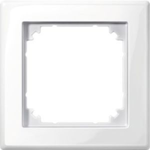478119, M-SMART-Rahmen, 1fach, polarweiß glänzend